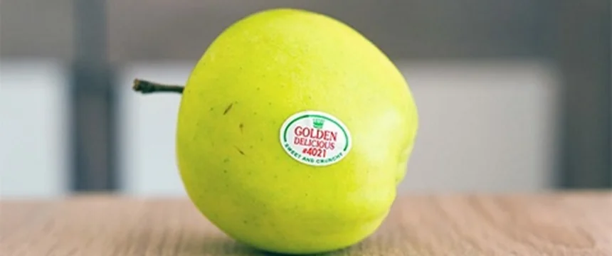 معنی برچسب روی میوه ها چیست؟