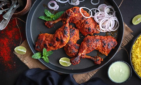 طرز تهیه مرغ تندوری (تنوری)