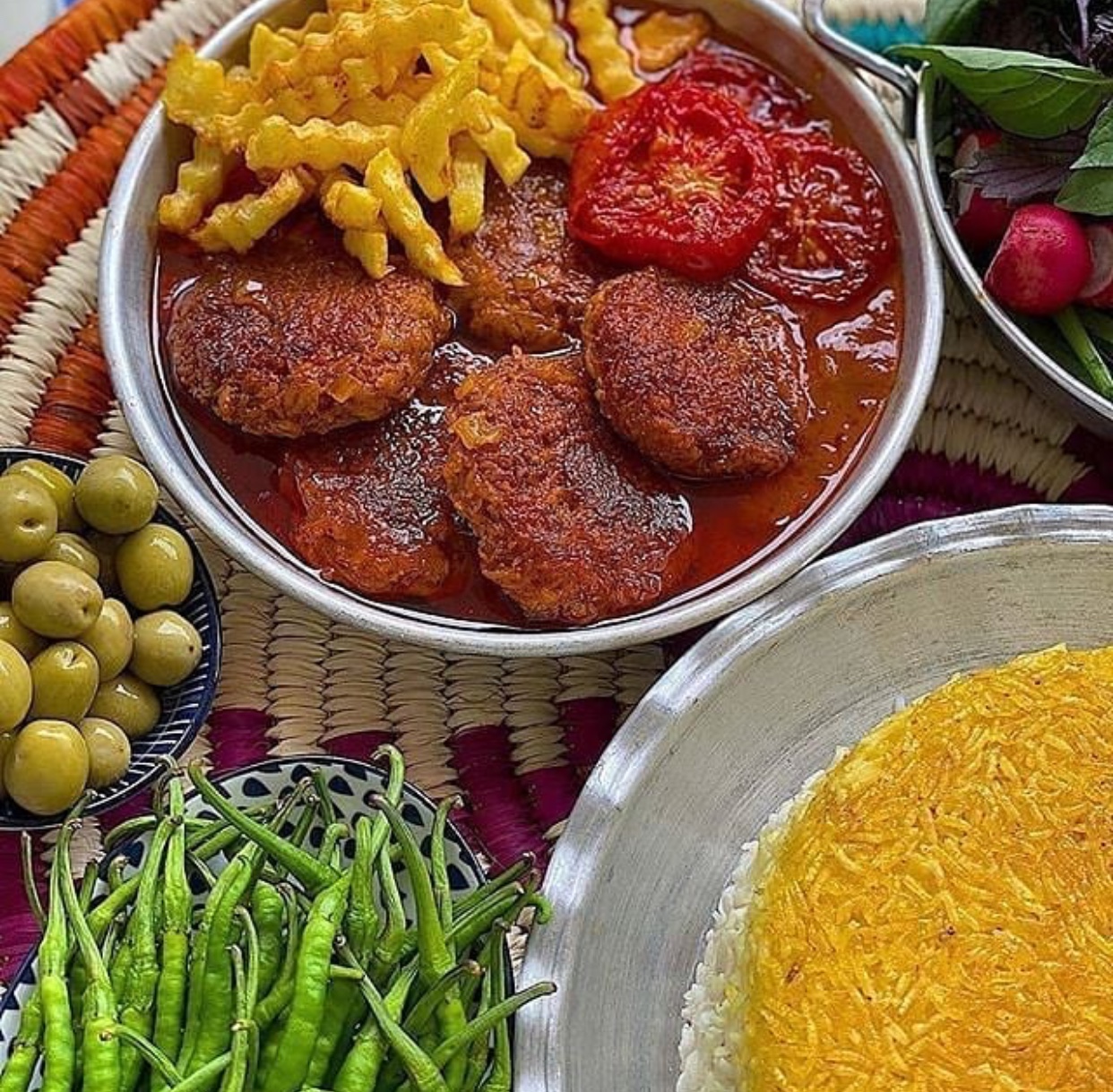 ترش شامی به سبک مهاراجه